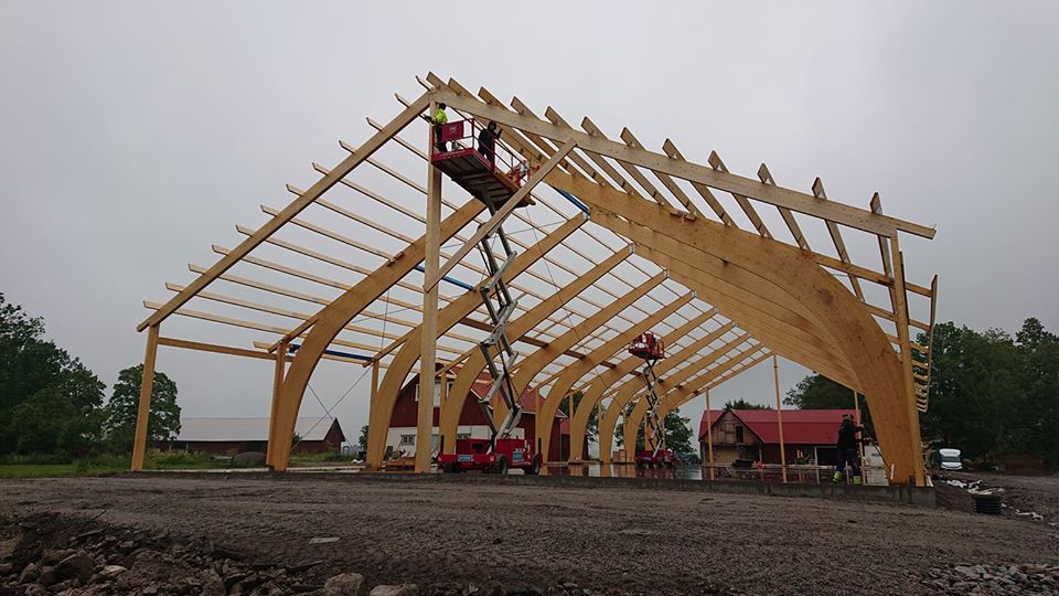 Nybygge av Törnqvist bygg